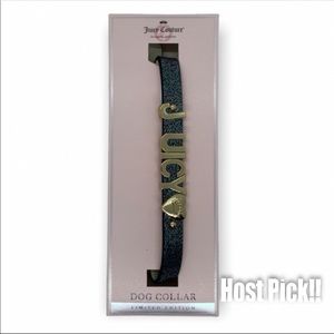 NWT Juicy Couture Multi color Limited edition Dog Collar